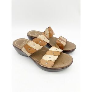 Dansko Braided tan Leather Sandals Size 36
